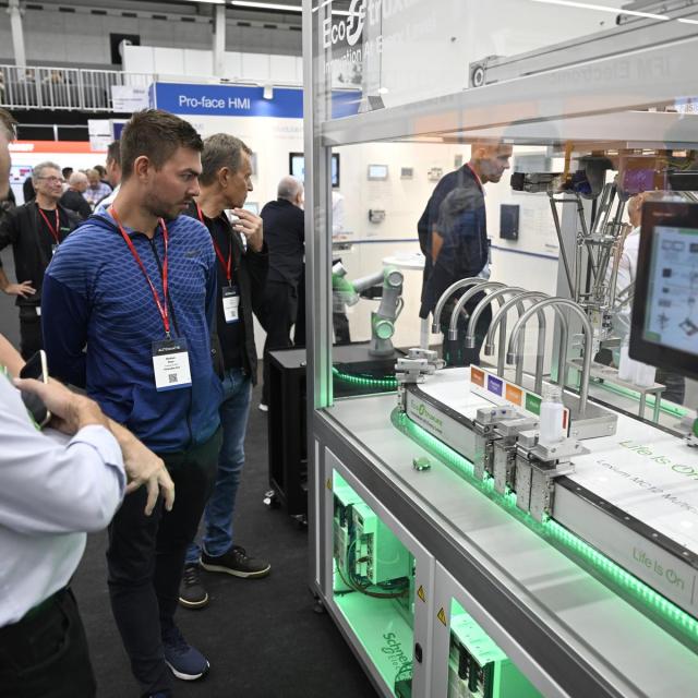 Produktgruppe på AUTOMATIK-messen: Industriel IT, AI & Cybersecurity