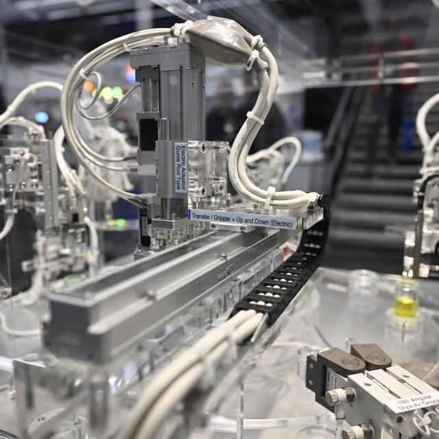 Produktgruppe på AUTOMATIK-messen: Industriel automation