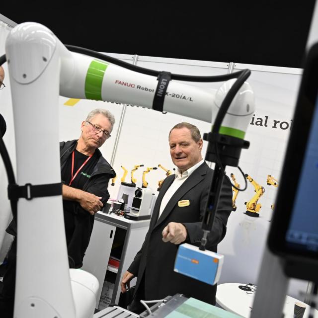 Produktgruppe på AUTOMATIK-messen: Robotteknologi