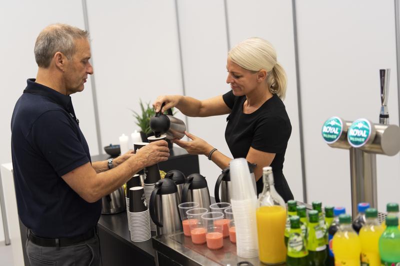 VIP-lounge for brancheorganisationerne på AUTOMATIK