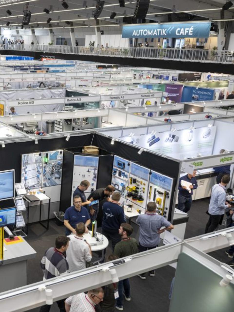 Eksempel på standløsninger på Automatikmessen