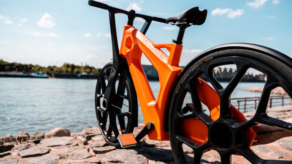 Verdens første bycykel lavet af genbrugsplast