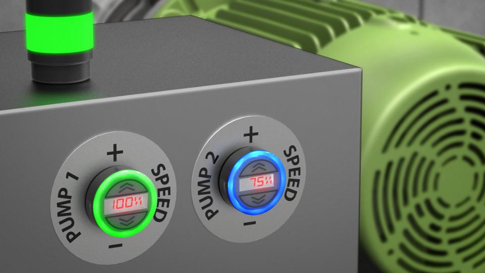 K50 I/O Touch med display - lokal status og styring