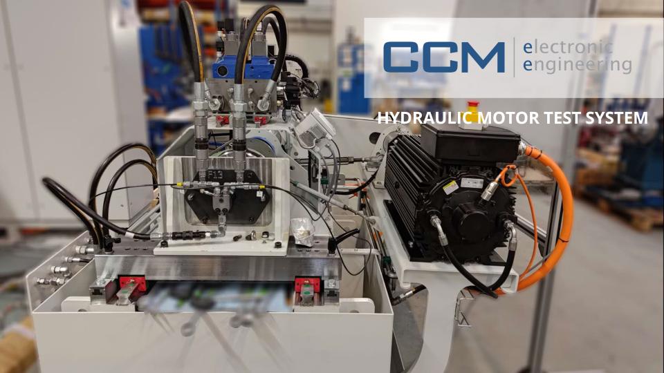 HYDRAULIC MOTOR TEST PANEL