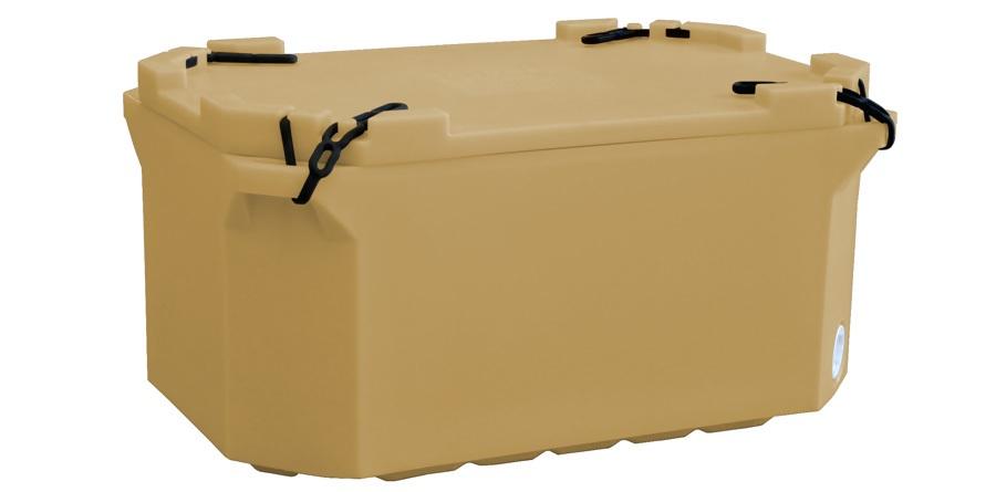 Isoleret kar + låg, 70 L