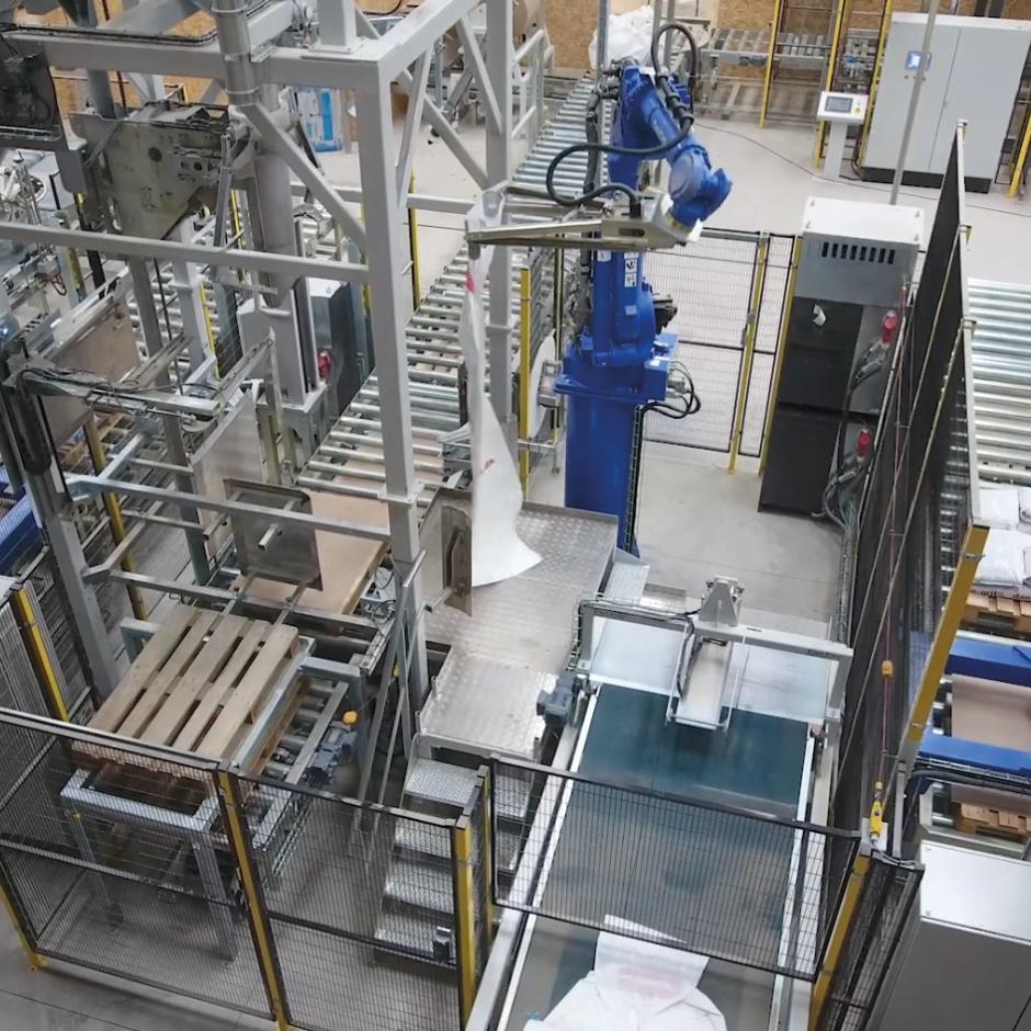 Fuldautomatisk bigbag fyldesystem