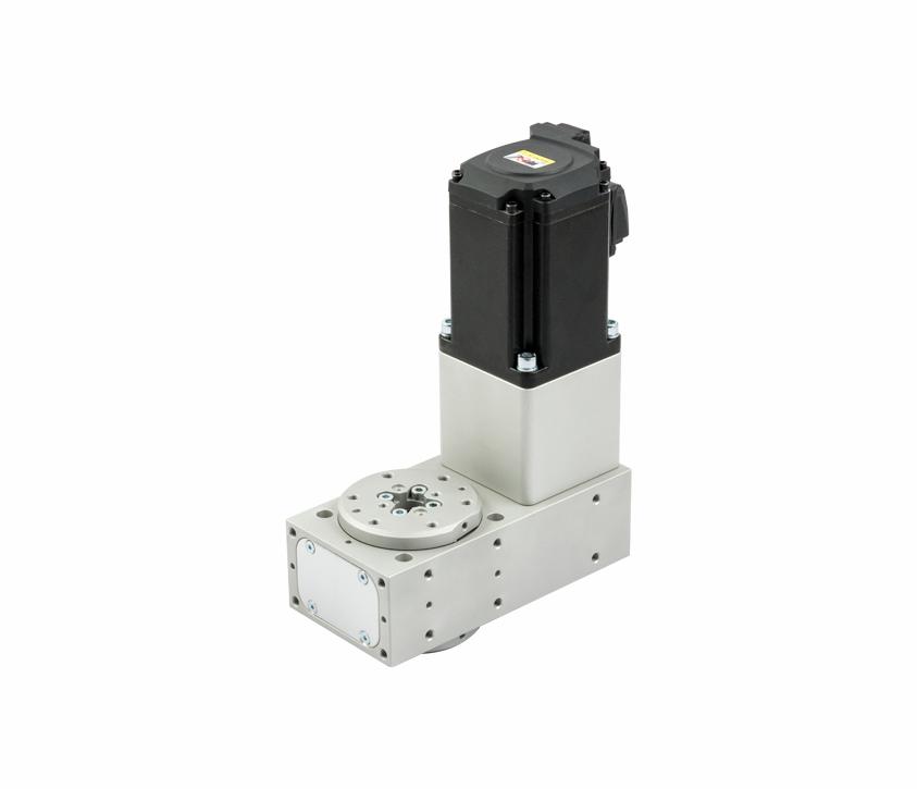 Range widening: Electric rotary actuator Series Elektro RBA Size 2