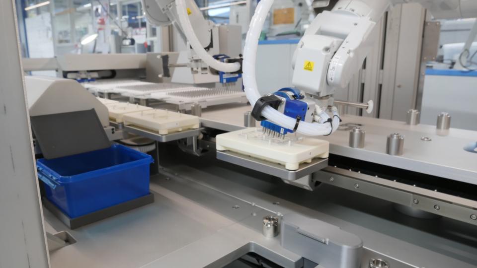 Nem og hurtig udvidelse af det modulære XTS-transportsystem hos Elos Medtech