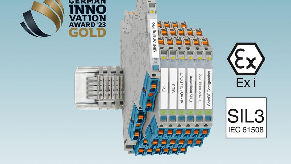 Meget kompakte Mini Analog Pro Ex i skilleforstærkere med SIL 3 vinder prisen Gold German Innovation Award 2023