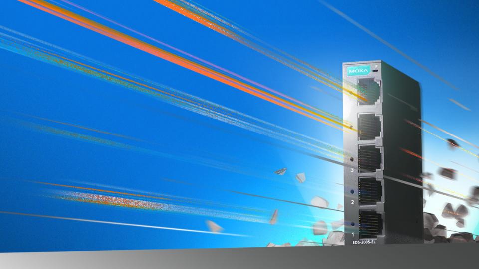 Unmanaged switch med Gigabit & QoS-understøttelse