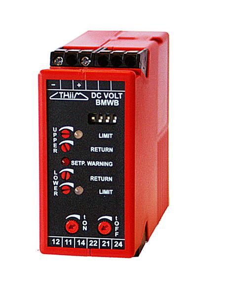 BATTERIVAGT MULTIRANGE 14-340 VDC, DIN-SKINNE, BMWB 1434 DA3C
